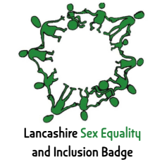 Lancashire Sex Equality and Inclusion Badge Logo