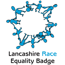Lancashire Race Equality Badge Logo