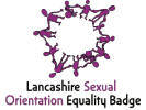 Lancashire Sexual orientation Badge Logo